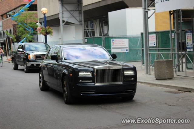 Rolls Royce Phantom spotted in Toronto, Canada