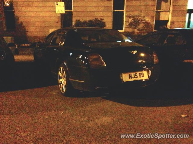 Bentley Continental spotted in Glasgow, United Kingdom