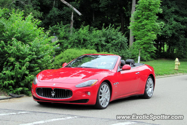 Maserati GranCabrio spotted in Cincinnati, Ohio