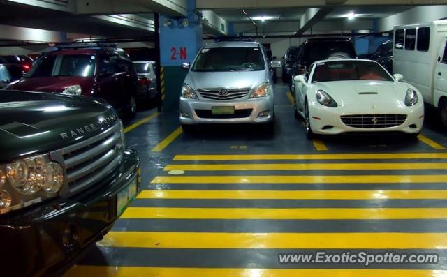 Ferrari California spotted in Makati, Philippines