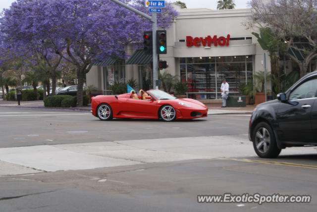 Ferrari F430 spotted in La Jolla, California