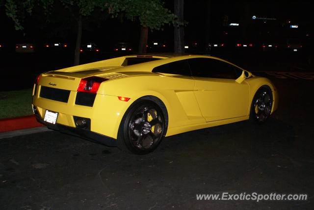 Lamborghini Gallardo spotted in Irvine, California