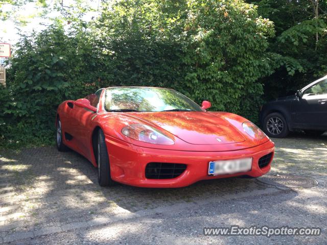 Ferrari 360 Modena spotted in Hillerød, Denmark