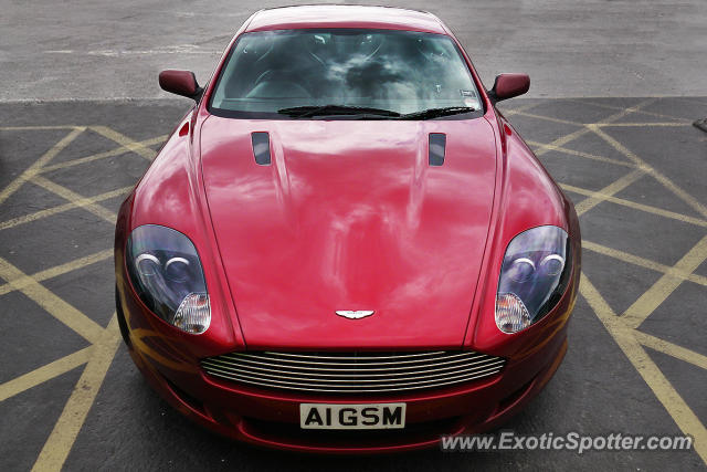 Aston Martin DB9 spotted in York, United Kingdom