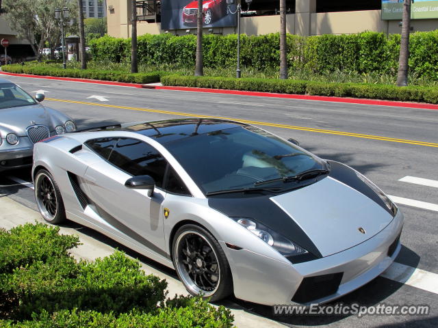 Lamborghini Gallardo spotted in Newport Beach, California