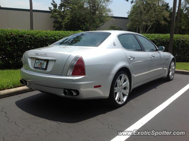 Maserati Quattroporte spotted in Jacksonville, Florida