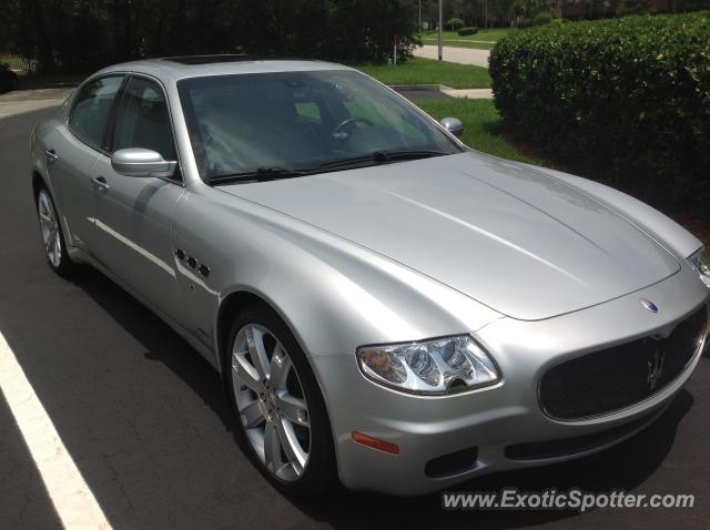 Maserati Quattroporte spotted in Jacksonville, Florida