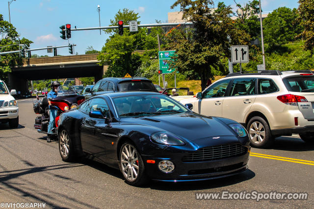 Aston Martin Vanquish spotted in Greenwich, Connecticut