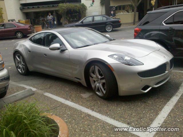 Fisker Karma spotted in Santa Rosa, California