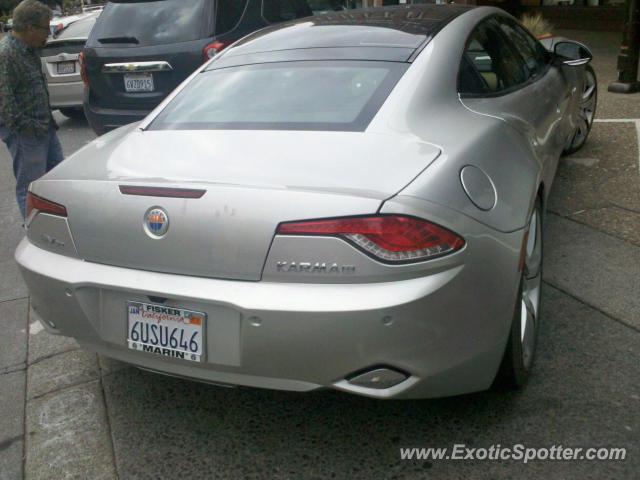 Fisker Karma spotted in Santa Rosa, California