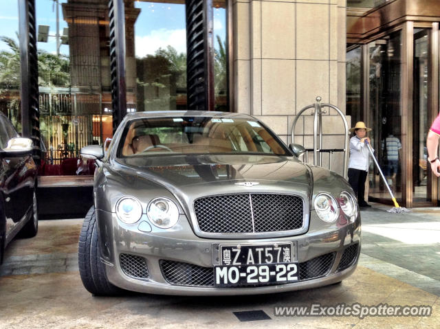 Bentley Continental spotted in Zhongshan, China