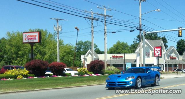 Dodge Viper spotted in Hudson, New Hampshire