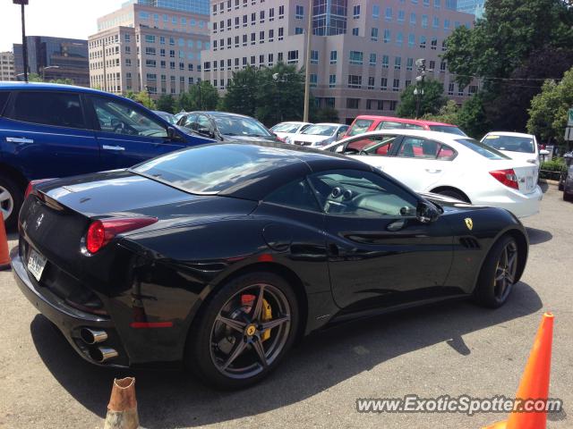 Ferrari California spotted in Alexandria, Virginia