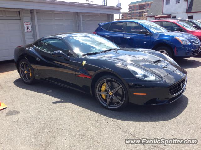 Ferrari California spotted in Alexandria, Virginia