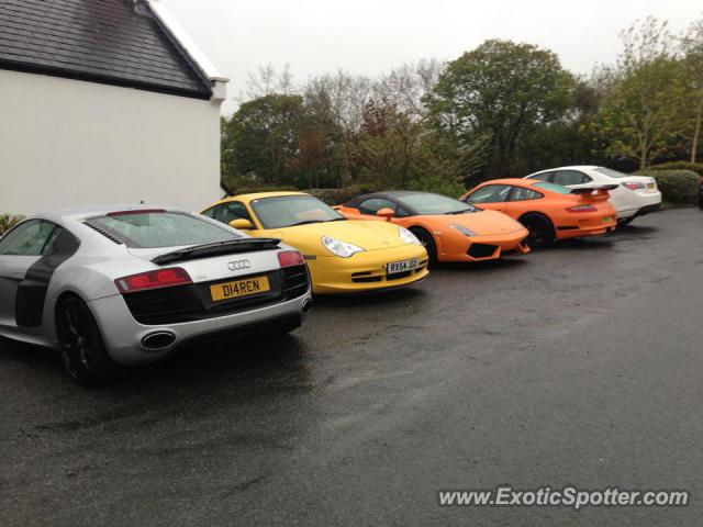 Lamborghini Gallardo spotted in Mt murray, United Kingdom