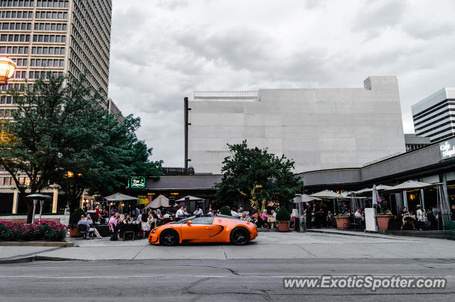 Bugatti Veyron spotted in St. Louis, Missouri