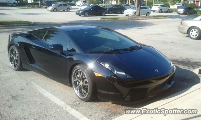 Lamborghini Gallardo spotted in Jacksonville, Florida