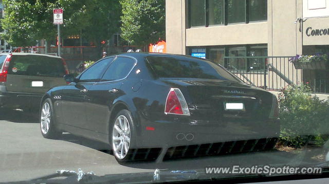 Maserati Quattroporte spotted in Denver, Colorado