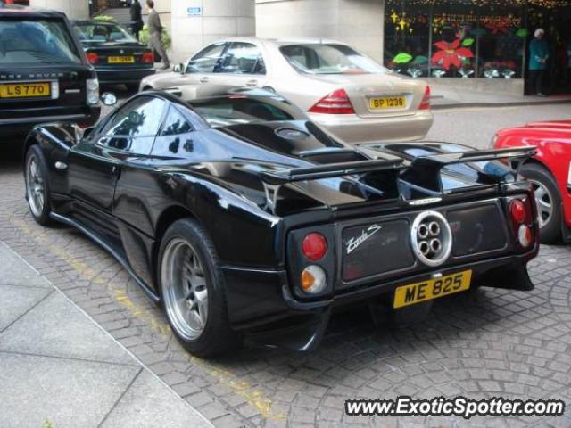 Pagani Zonda spotted in Hong Kong, China