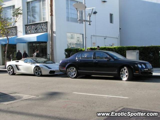 Lamborghini Gallardo spotted in Beverly Hills, California