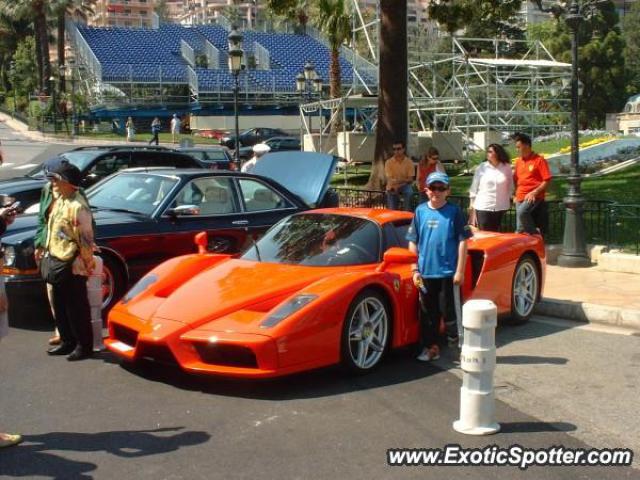 Ferrari Enzo spotted in Casino Square, Monaco