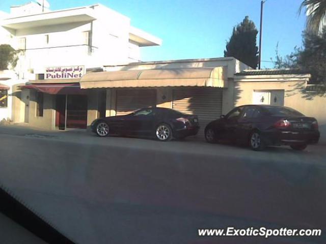 Mercedes SLR spotted in Sousse, Tunisia