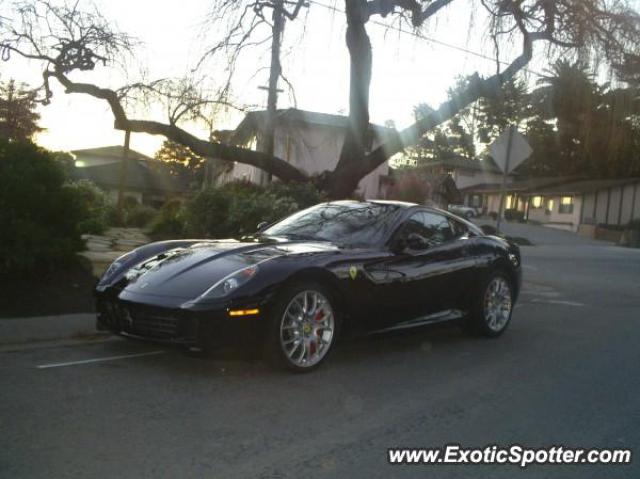 Ferrari 599GTB spotted in Monterey, California