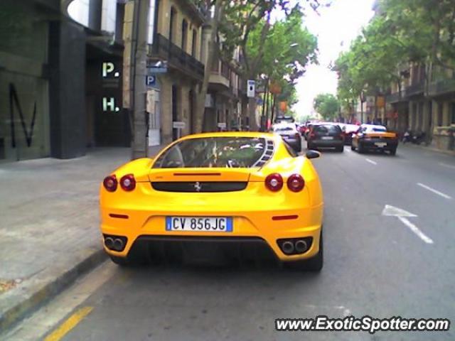 Ferrari F430 spotted in Barcelona, Spain