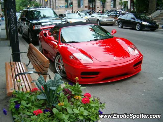 Ferrari 360 Modena spotted in Montreal, Canada