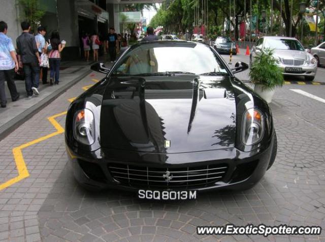 Ferrari 599GTB spotted in Orchard, Singapore