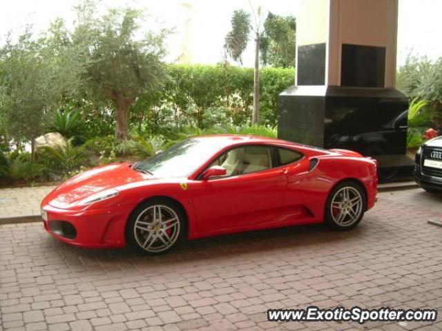 Ferrari F430 spotted in Dubai, United Arab Emirates