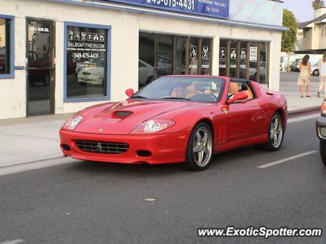 Ferrari 575M spotted in Newport, California