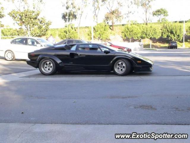 Lamborghini Countach spotted in Irvine, California