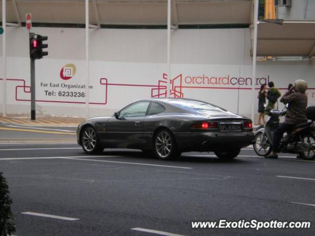 Aston Martin DB7 spotted in Singapore, Singapore