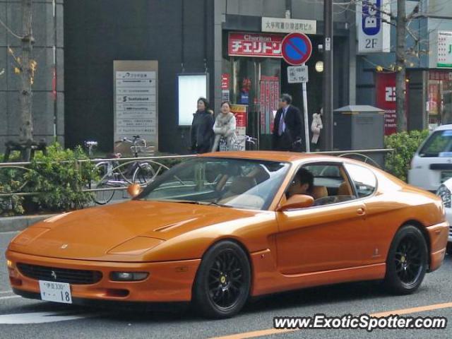 Ferrari 456 spotted in Tokyo, Japan