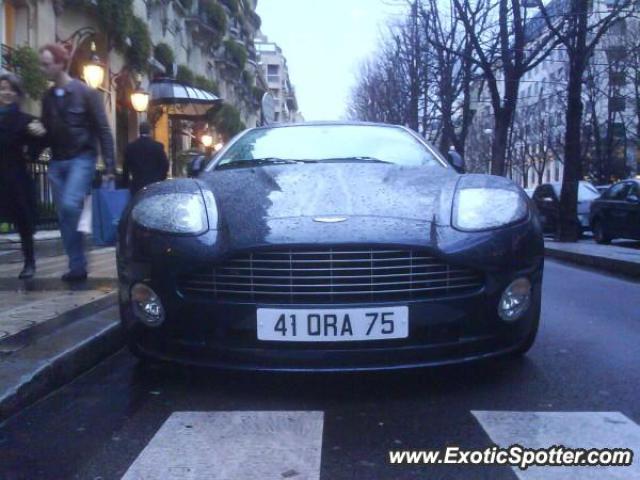 Aston Martin Vanquish spotted in Paris, France