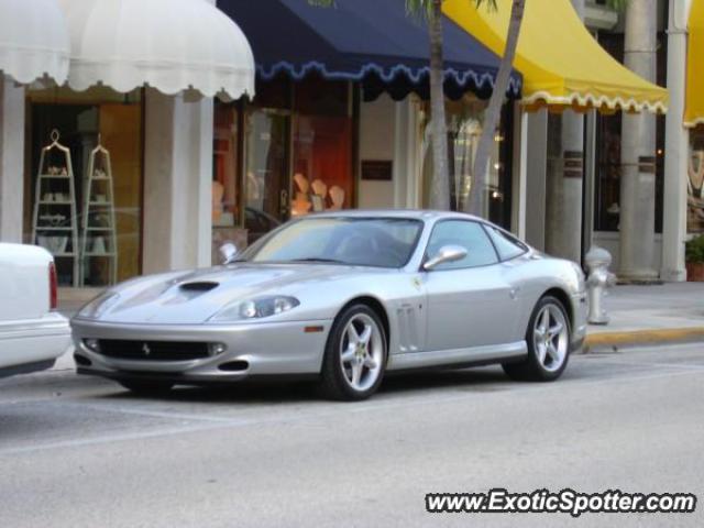 Ferrari 550 spotted in Palm Beach, Florida