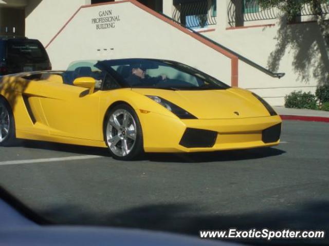 Lamborghini Gallardo spotted in San Diego, California