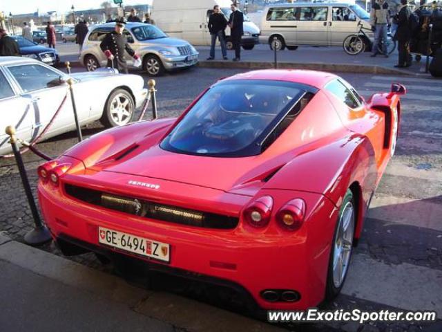 Ferrari Enzo spotted in Geneva, Switzerland