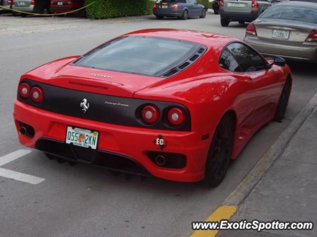 Ferrari 360 Modena spotted in Palm Beach, Florida