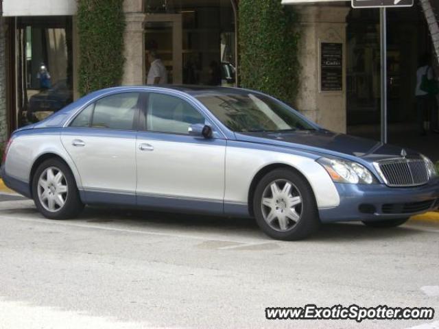 Mercedes Maybach spotted in Palm Beach, Florida