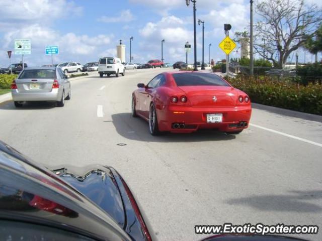 Ferrari 612 spotted in Palm Beach, Florida