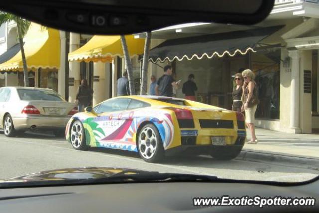 Lamborghini Gallardo spotted in Palm Beach, Florida