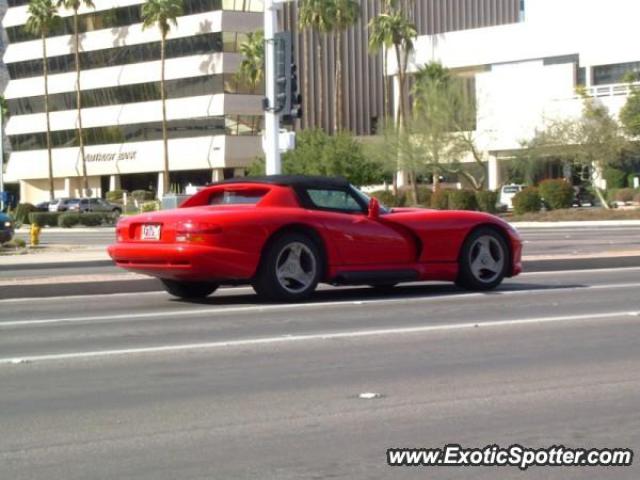 Dodge Viper spotted in Scottsdale, Arizona