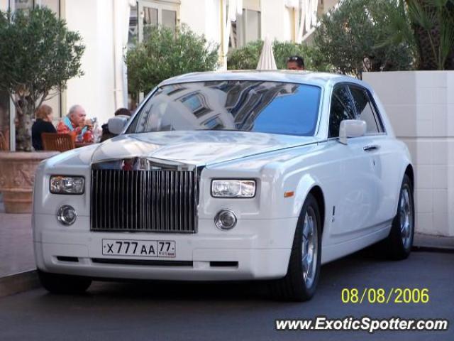 Rolls Royce Phantom spotted in CANNES, France