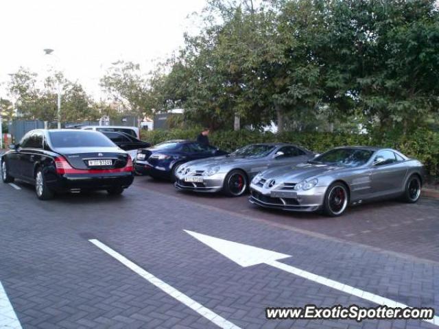 Mercedes SLR spotted in Dubai, United Arab Emirates