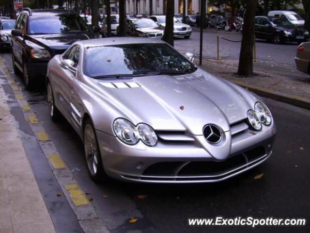 Mercedes SLR spotted in Le havre, France