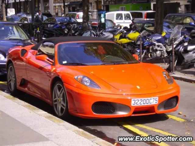 Ferrari F430 spotted in Le havre, France