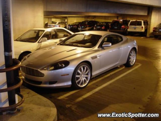 Aston Martin DB9 spotted in Portland, Oregon