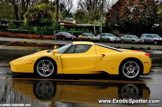 Ferrari Enzo spotted in Calabasas, California